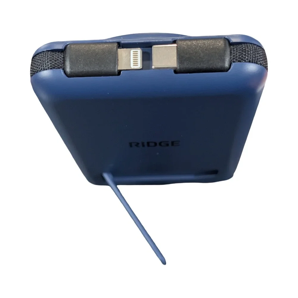 Qq3O Ridge Magnetic Power Bank 10,000mAh Magsafe  In Dark Harbor Blue Open Box